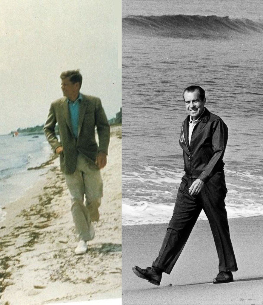 JFK-Nixon-On-Beach